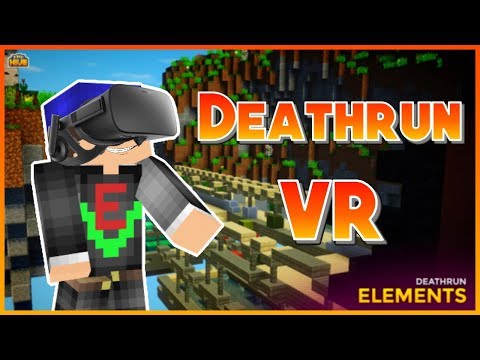 Minecraft Deathrun But in Virtual Reality!!