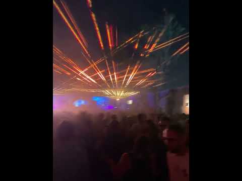 Laser party at factory town Miami #miami #mrparty #dance #techno #music #house #space #wynwood