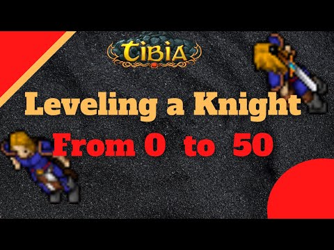 Starting a Knight from 0 in Tibia [New & Old Servers]