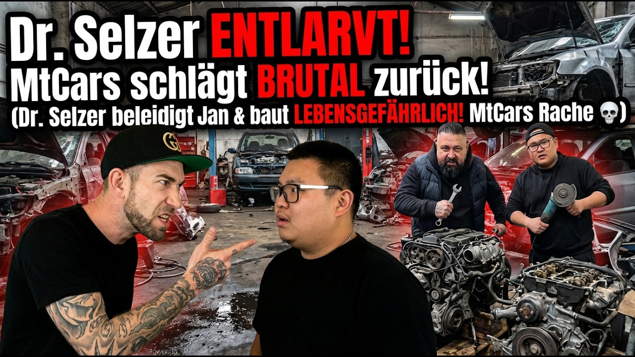 Dr. Selzer Reaktor vs MtCars - Das ganze Drama! Autohaus Emmen Skandal! ⚠️ FAST gestorben! 🔥