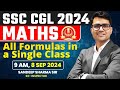 SSC CGL 2024 Maths All Formula S In A Single Class By Sandeep Sharma Sir Maths Formula