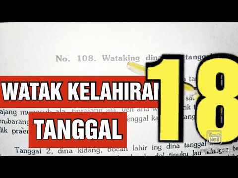 WATAK KELAHIRAN TANGGAL DELAPAN BELAS #18