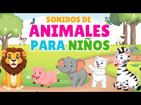 ¡Sonidos de los Animales para Niños! 🐶🐱🦁 | Aprende Jugando