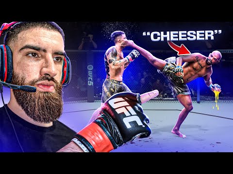 Facing The #1 Ranked Cheeser in UFC 5!