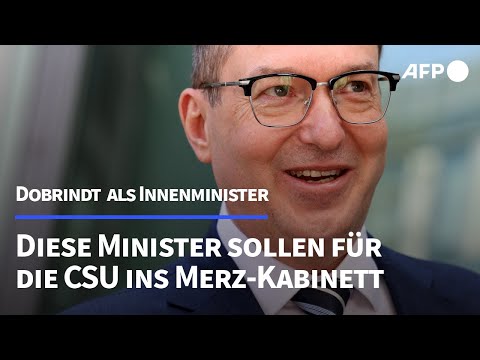 CSU-Politiker Dobrindt soll neuer Bundesinnenminister werden | AFP