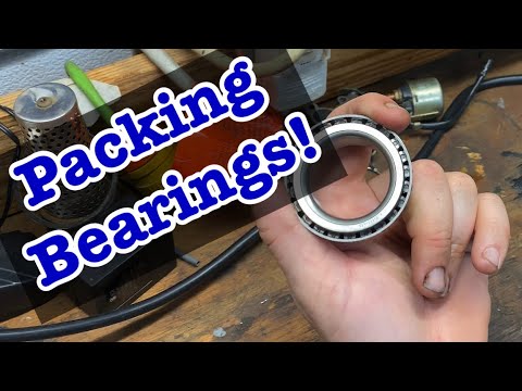How To Hand Pack Wheel Bearings With Grease