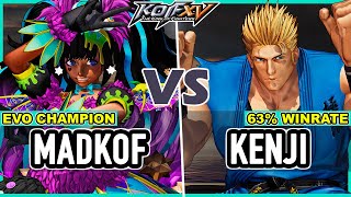 KOF XV 🔥 Madkof (Geese/Sylvie/Heidern) vs Kenji