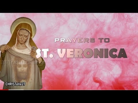 Beautiful Prayers to St. Veronica