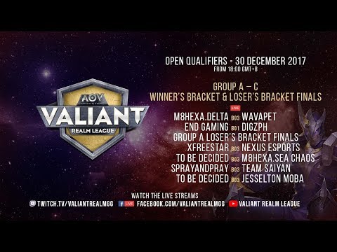 AOV Valiant Realm League - Open Qualifiers Group A – C Finals