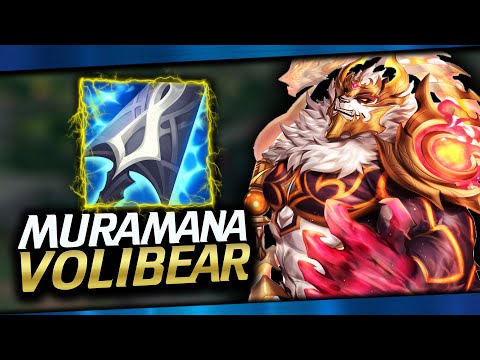 *MURAMANA* Volibear tested in DIAMOND 2!! | Muramana Off- Tank Volibear hits HARD! - Volibear Jungle