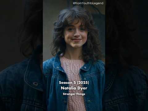 Stranger Things: Then & Now | From Season 1 to the Final Chapter #strangerthings #thenandnow