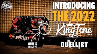 Video thumbnail for Introducing...The King Tone Duellist 2022 Edition | Our First Impressions! by Peach Guitars