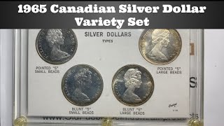 1965 Canadian Silver Dollar Variety Set