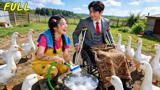 Chica del campo lava la silla del CEO en ruedas—todos lo rechazaban, pero ella no y surge el amor!