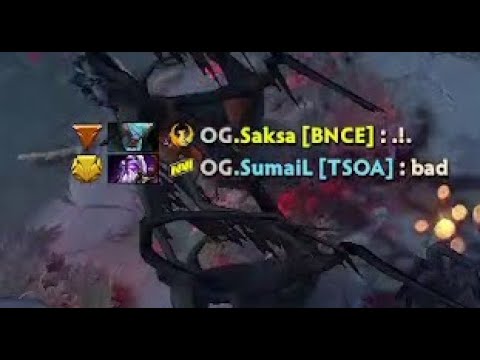 Sumail vs Saksa - When team players queue together .