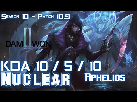 DWG Nuclear APHELIOS vs KALISTA ADC - Patch 10.9 KR Ranked