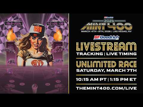 2026 Mint 400 Live Stream - Saturday Unlimited Race
