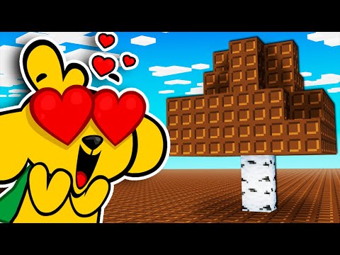 MINECRAFT pero el MUNDO es de CHOCOLATE!!! 😍🍫 MIKECRACK MINECRAFT PERO #9