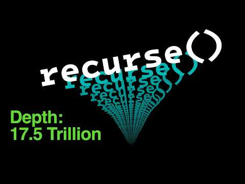 Stackmaxxing for a recursion world record