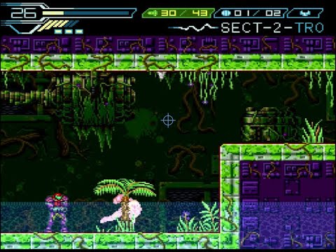 Super Metroid X Fusion - Beating Up The SA-X and Stealing Its Lunch Money