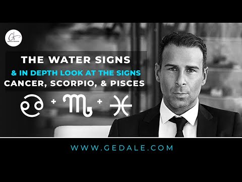 The Water Signs of Cancer, Scorpio, & Pisces