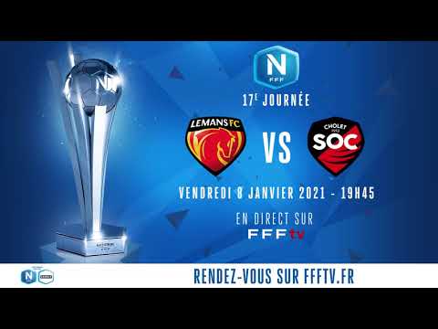 J17 : Le Mans FC - SO Cholet en direct sur FFFtv (19h45) I National FFF