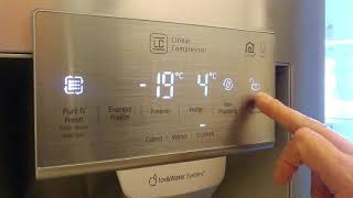[LG Refrigerator] - How to activate Demo mode on a Side-by-Side model