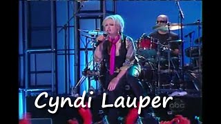 Cyndi Lauper  - Into The Night Life 6-27-08 Jimmy Kimmel Show
