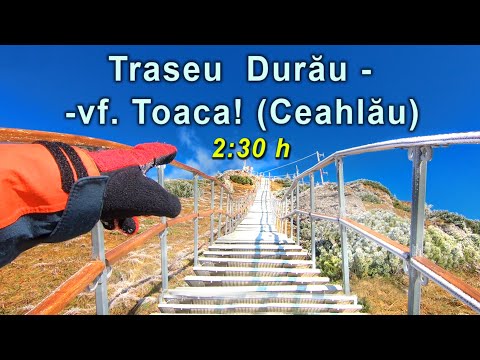 Traseu Durau - cab. Fantanele - Panaghia - vf. TOACA (Ceahlau)
