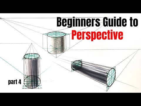 How to Draw Ellipses and Cylinders In Perspective