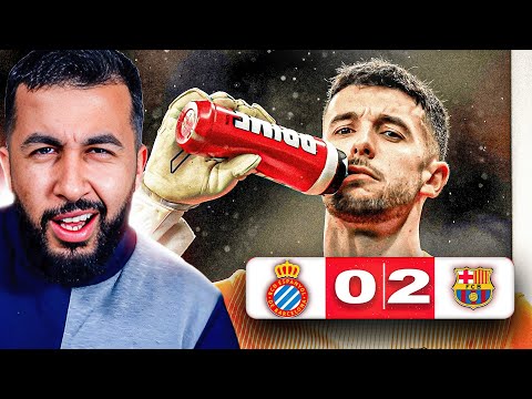 DRUGTEST JOAN GARCIA RIGHT NOW!!! | BARCELONA 2-0 ESPANYOL REACTION! 
