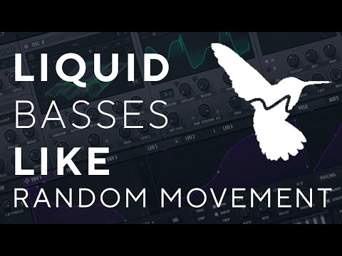 Liquid DnB bass like Random Movement in Serum tutorial