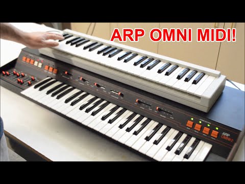 ARP Omni & Omni 2 MIDI Installation - Synthchaser #133