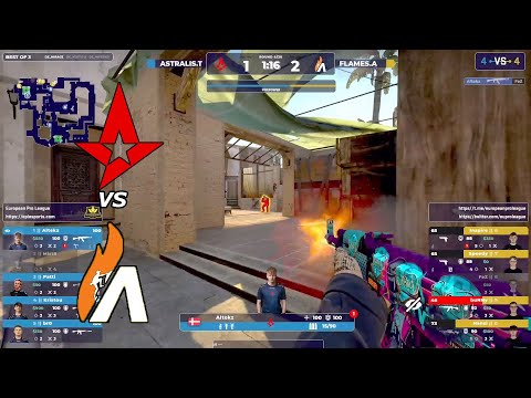 Astralis Talent vs Flames Ascent - HIGHLIGHTS - MIRAGE - European Pro League CSGO 2023.