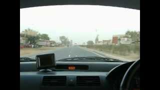 preview picture of video 'jaipur to agra by swift dzire at 145 km/h'