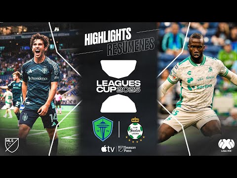 Seattle Sounders FC vs. Club Santos Laguna | Leagues Cup | Full Match Highlights