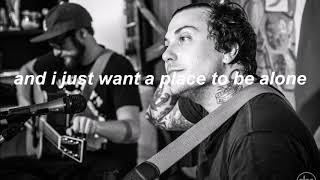 Frank Iero And The Patience - No Fun Club (Lyrics)