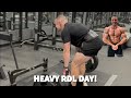 HEAVY Romanian Deadlifts with Kami Lobliner - STRONGER DAILY!