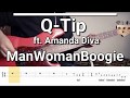 Q-Tip - ManWomanBoogie (feat. Amanda Diva)(Bass Cover) TABS