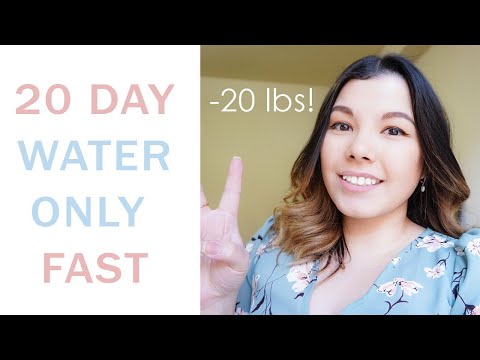 I lost 20 Pounds On 20 day water fast! | Water Fast | My Results & Final Thoughts