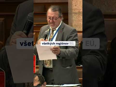 PREJAV ZÁSTIPCU SLOVENSKA V MAĎARSKOM PARLAMENTE