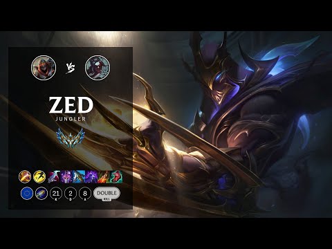 Zed Jungle vs Kayn - EUW Challenger Patch 12.7