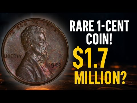 This 1-Cent Coin Sold for $1.7 Million! | 1943 Copper Penny Rarest Coin Ever?