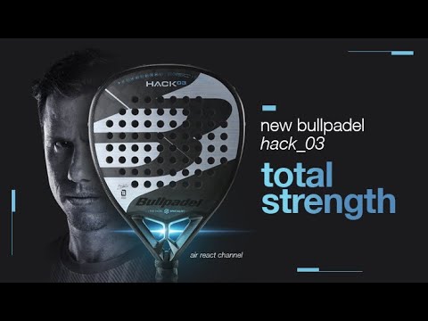 Bullpadel Hack 03 CTRL 2023 + Protector Weight + Overgrip + Next - Ongoal