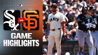 White Sox vs. Giants Game Highlights (5/24/26) | MLB Highlights