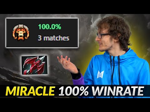 Miracle- NEW 100% winrate Hero this week