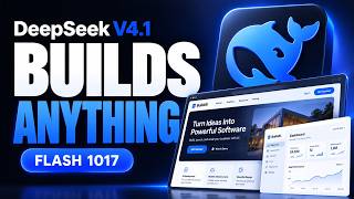 NEW DeepSeek V4.1 Flash 1017 Can Build Anything! 🤯