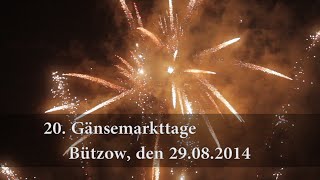 preview picture of video 'Feuerwerk in Bützow 29.08.2014 [HD]'