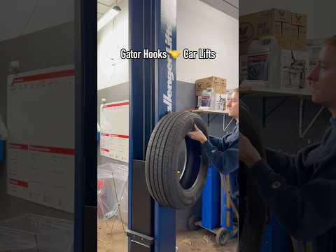 Video: Gator Magnetics Car Lift Storage Hooks for Tires, Tools and Chargers video thumbnail