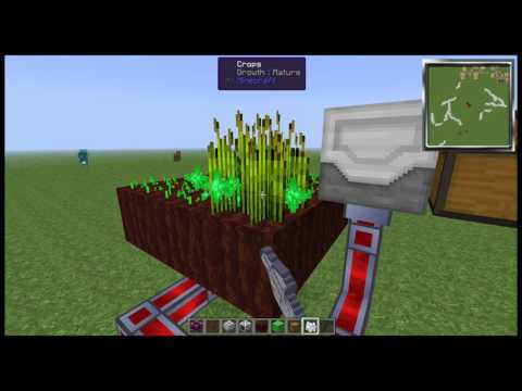 How To make an Automatic Farm in Minecraft Using Minefactory Reloaded and Thermal Expansion